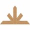 Ekena Millwork Saratoga Timber Gable Bracket, Western Red Cedar, 48"W x 30"H x 3 1/2"D x 5 1/2"F, 15/12 Pitch GBW048X30X0406SAR00SWR - alternate 1